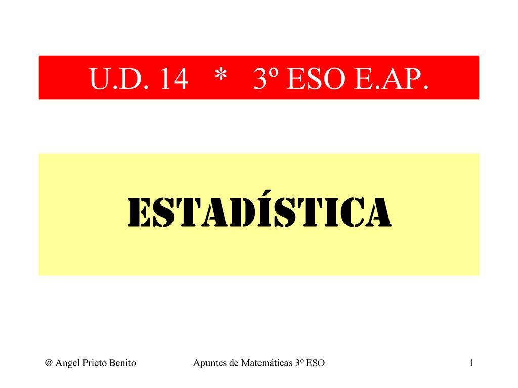 Apuntes de Matemáticas 3º ESO ppt descargar